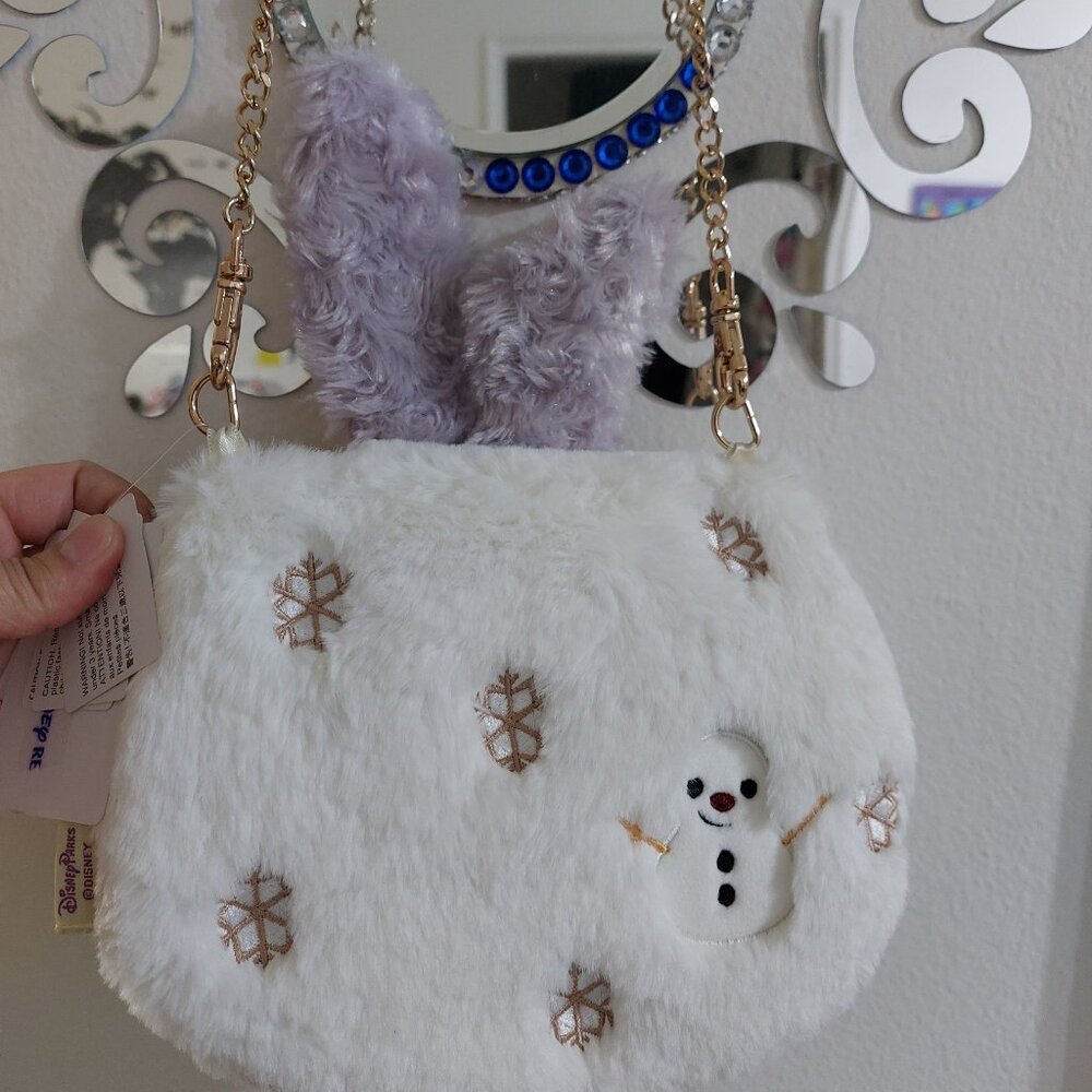 Shanghai DISNEY HOLIDAY Rabbit Handbag Gold Chains Beautiful Practical Bag - Picture 10 of 12